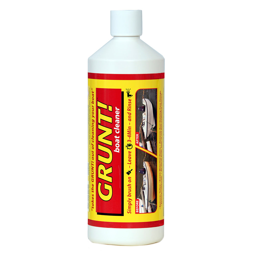 GRUNT! 32oz Boat Cleaner - Removes Waterline Rust Stains [GBC32]