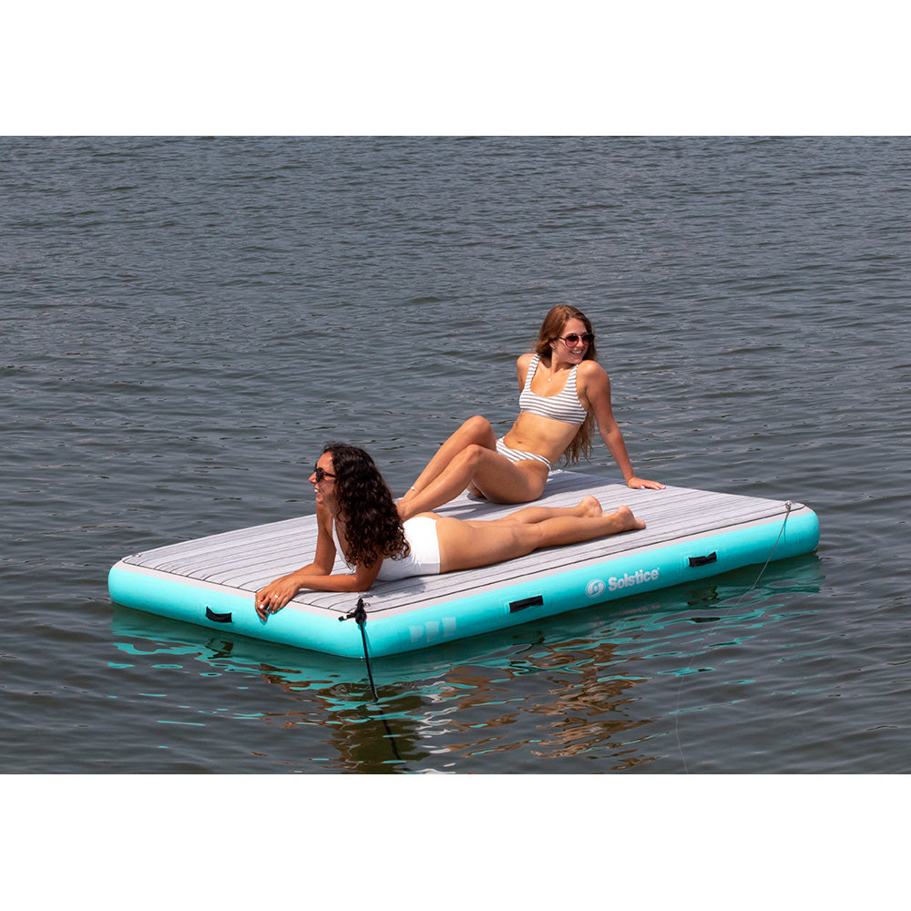 Solstice Watersports 8 x 5 Luxe Dock w/Traction Pad Ladder [38805]