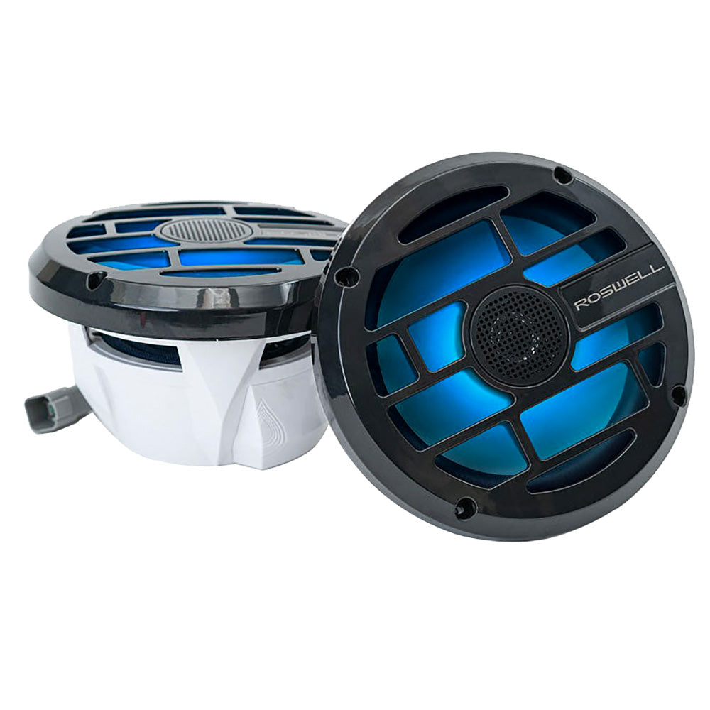 Roswell R Series 7.7 Marine Speakers - Anthracite Grille - 80W RMS 160W Peak Power [C920-1912]