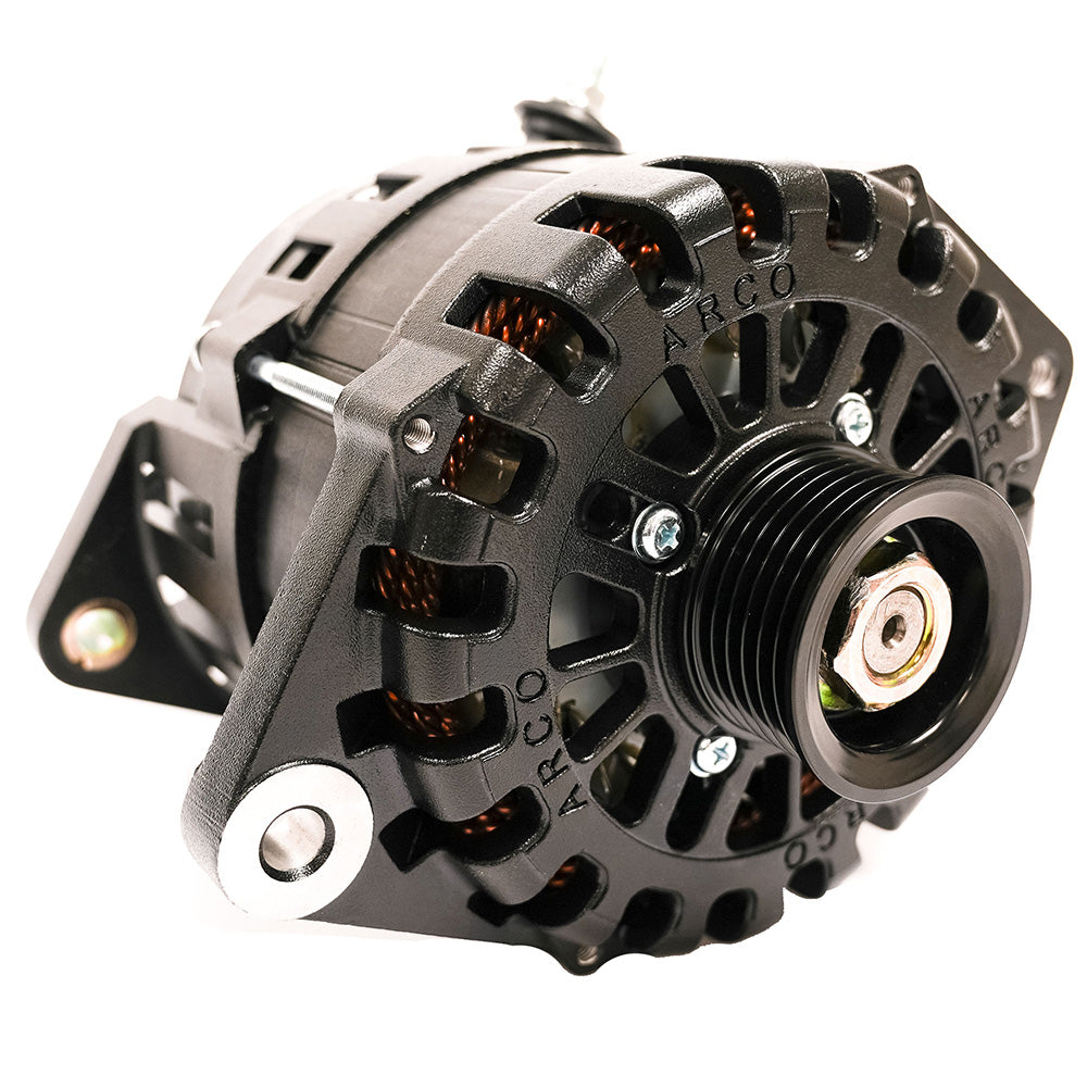 ARCO Marine Zeus A275L N62 Alternator w/Clutch Pulley Regulator [A275L-12-N62-IE-50K6CP]