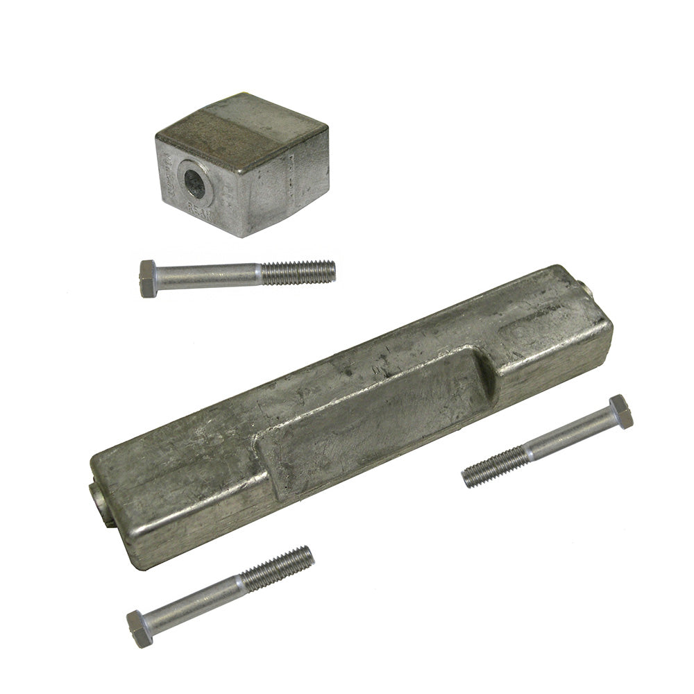 Performance Metals Bombardier Johnson/Evinrude 90-225HP 1991 Later Complete Anode Kit - Aluminum [10221A]