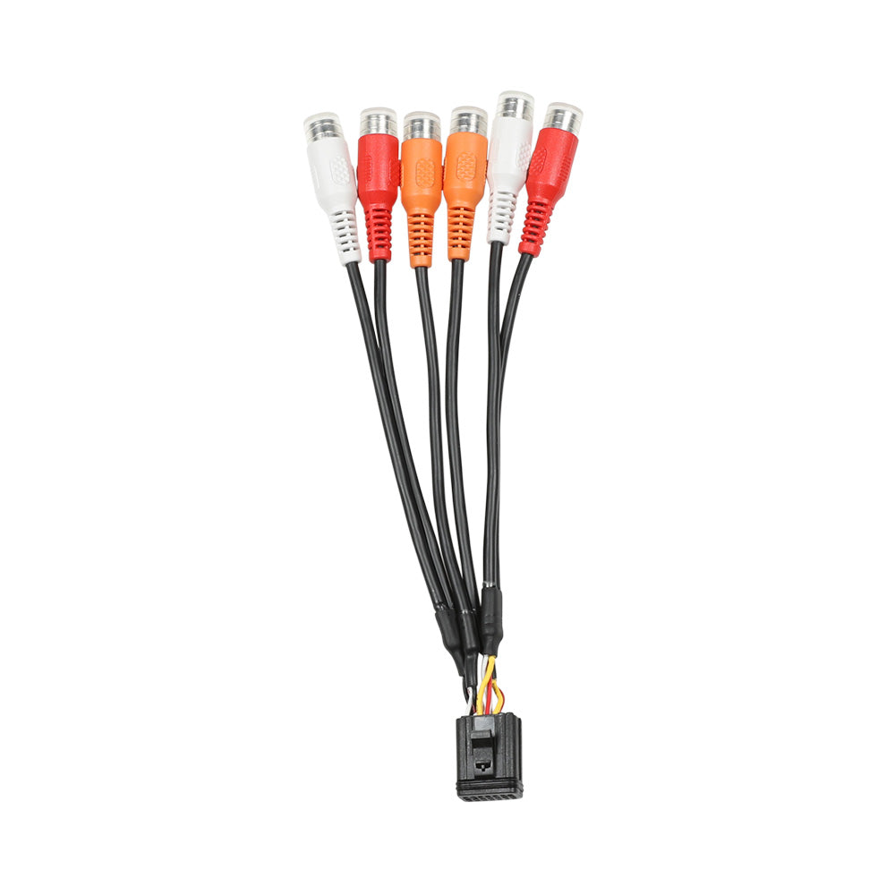 Fusion Stereo Zone 3 4 Connector (No Aux In) [010-12812-04]