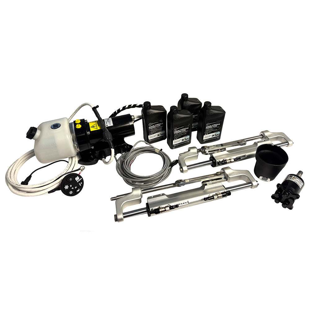 Uflex MasterDrive Steering System - Single Station/Twin Cylinder Kit - UC128TS - SVS 1 UC128TS - SVS 1P Cylinders [MD40-D1F]
