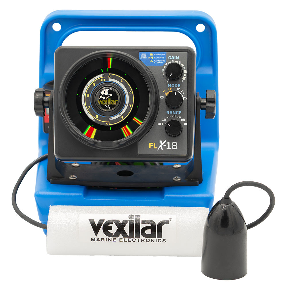 Vexilar FLX-18 Genz Pack w/12 Degree Ice-Ducer DD-100 [GPX1812]