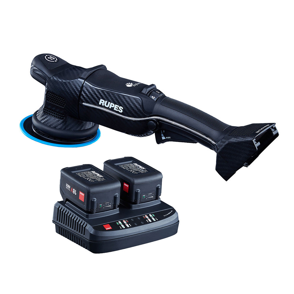 RUPES Random Orbital Polisher Bigfoot HLR15 iBrid Tool Plus Charger 2-Batteries [HLR15/CB2/STD]