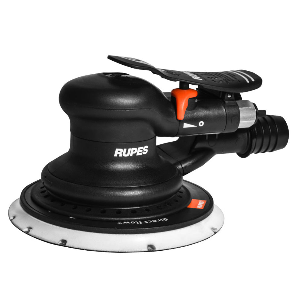 RUPES Random Orbital Palm Pneumatic Sander w/150mm Pad 6mm Orbit-Skorpio III (Central Vac) [RH356A]