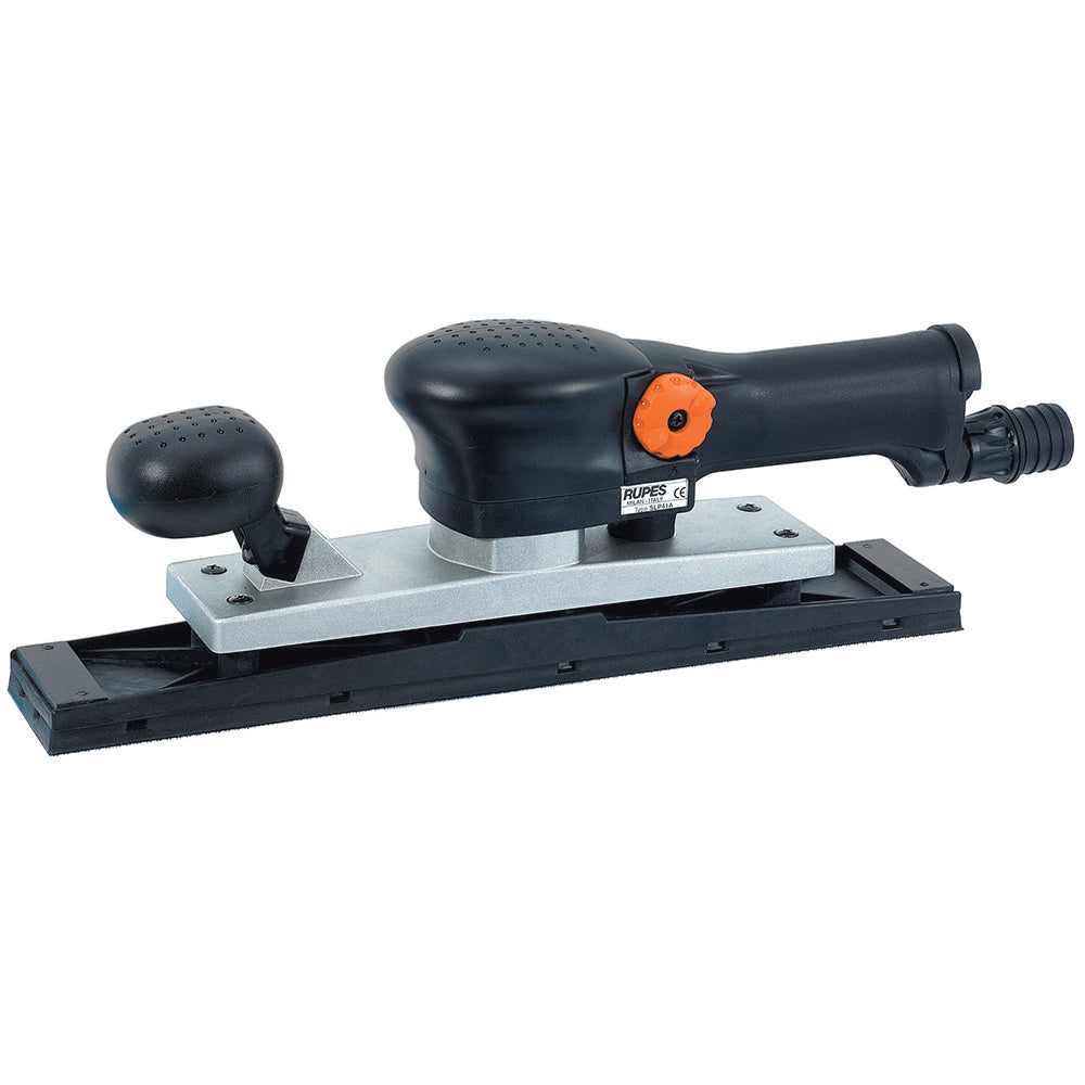 RUPES Pneumatic Orbital Board Sander 70x400mm Velcro Pad 5mm Orbit (Central Vac) [SLP41A]