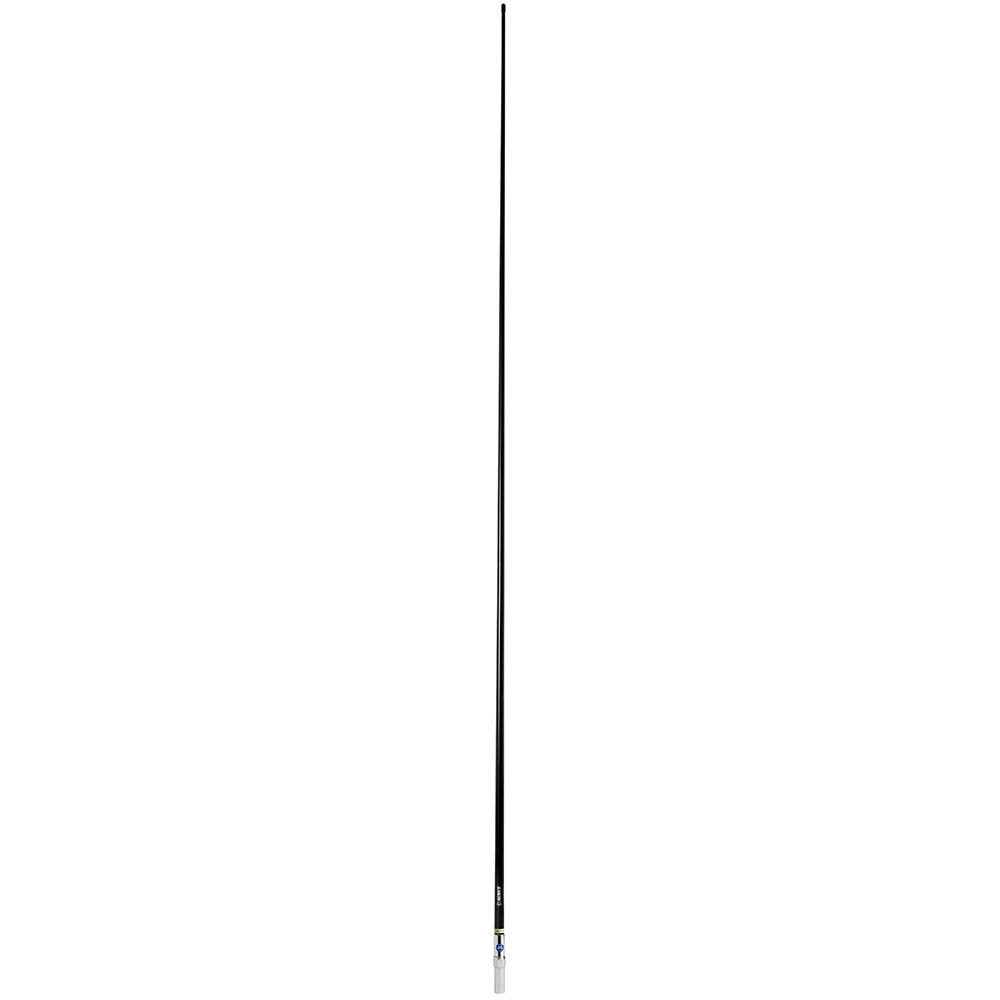 Scout 8' QuickFit Black VHF Antenna w/5M Cable + FME Quick 6 Foam Filled 6db Solid Brass Copper Element [PF AN NVHF00042T]