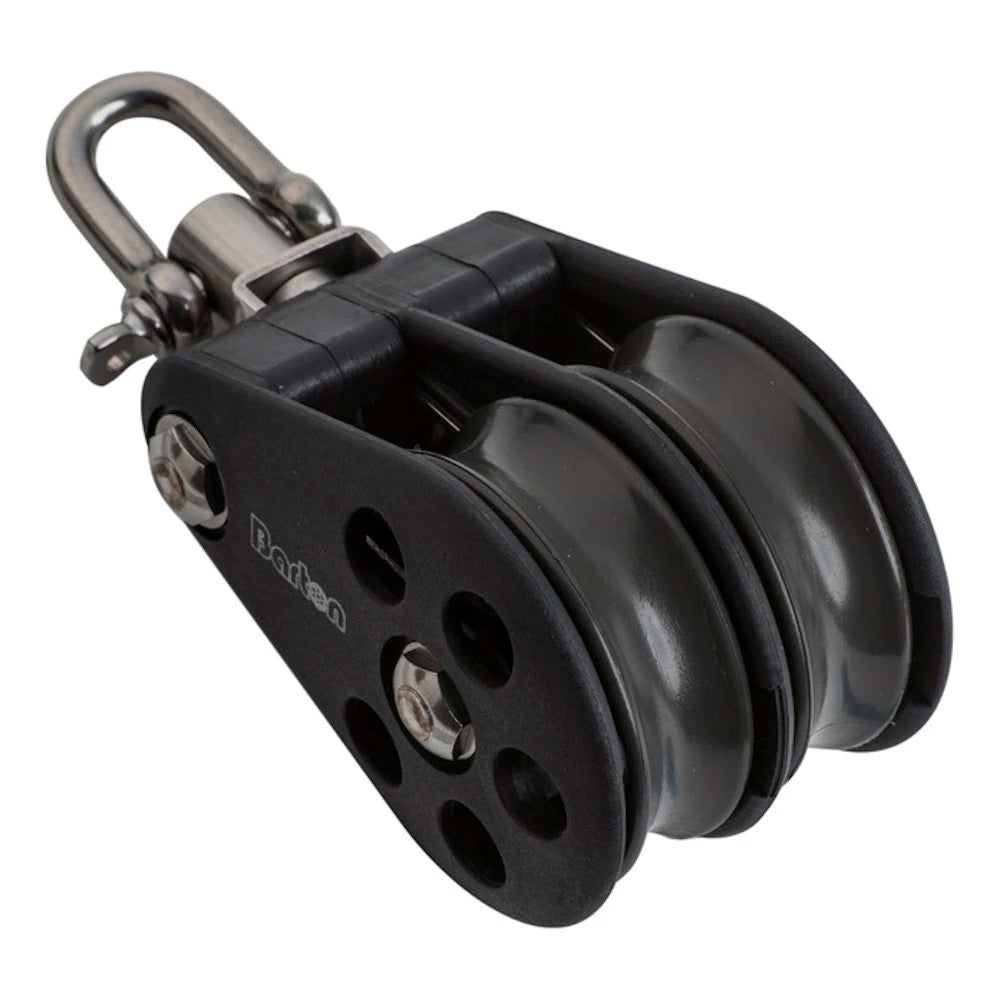 Barton Size 5 54mm Plain Bearing Pulley Block Double Block Swivel [N05230]