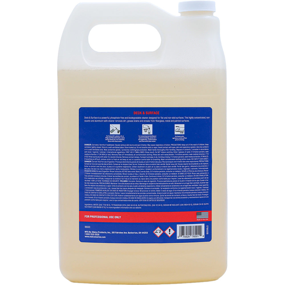 Malco Deck Surface Spray All Purpose Cleaner - 1 Gallon [166001]
