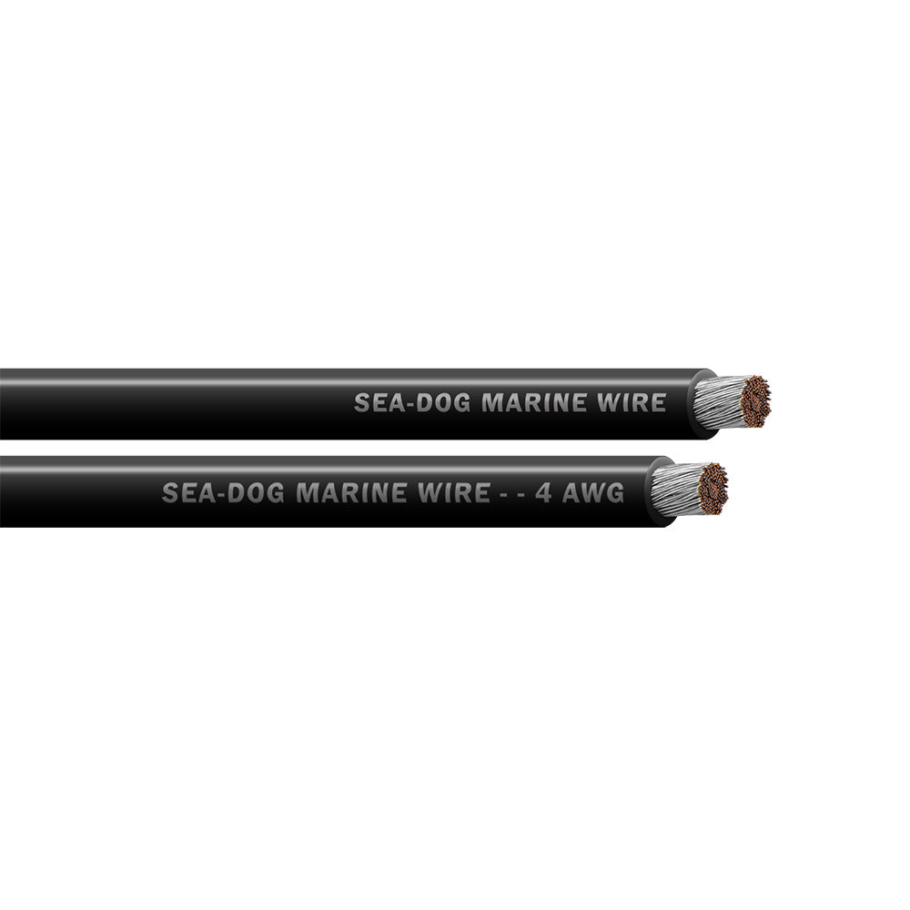 Sea-Dog 4 AWG Black Battery Cable - 250' [8004014]