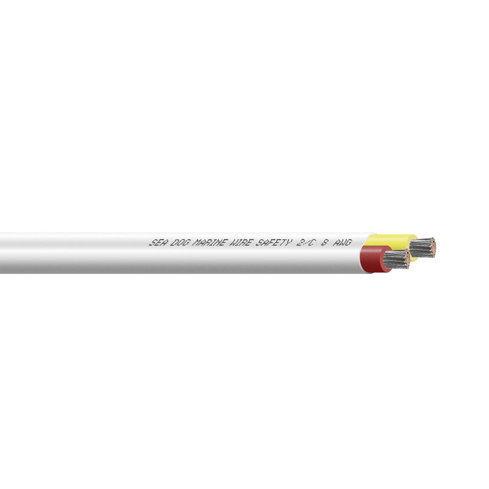 Sea-Dog 8/2 AWG Flat Duplex Safety Wire Red/Yellow - 500' [8008227]
