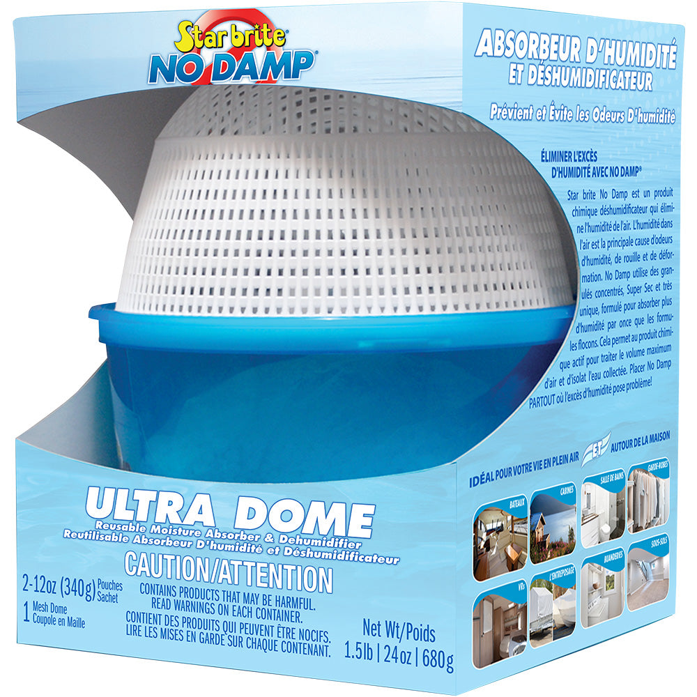 Star brite No Damp Ultra Dome Absorber Dehumidifier - 24 oz [85460]