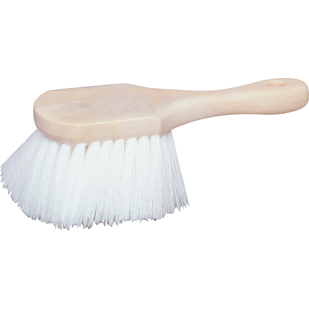 Star brite Marine-Grade Short Handle Scrub Brush Durable Star Prene Fiber [40025]