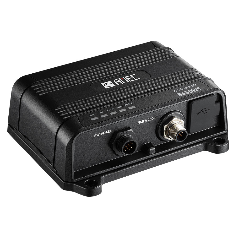 AMEC B650WS Class B AIS Transceiver w/WI-FI VHF Antenna Splitter - 5W-SOTDMA, NMEA 2000, NMEA 0183, USB [AMEC-B650WS-010]