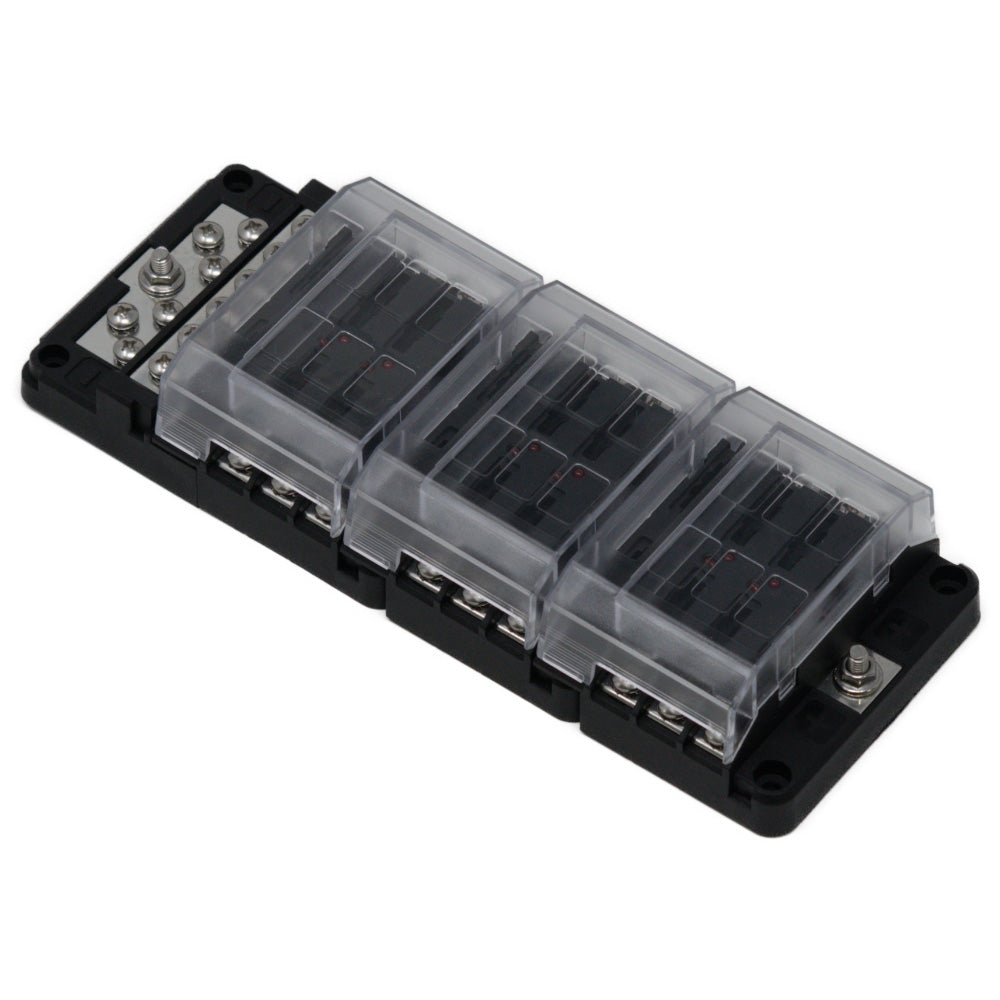 Egis RT Fuse Block 18 Position w/Ground LED Indication [8031]