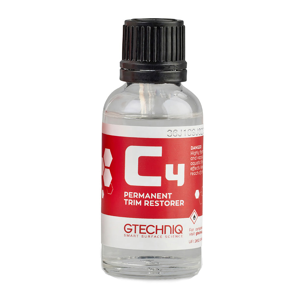 Gtechniq Auto C4 Permanent Trim Restorer - 15ml [C4 0.015]