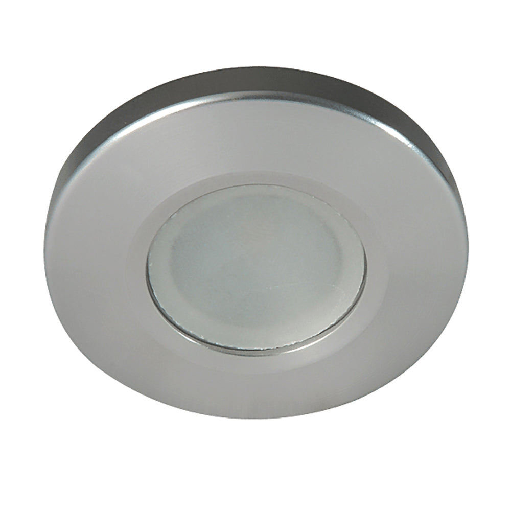 Lumitec Orbit Spectrum Flush Mount Down Light - Brushed Housing - White Dimming Red/Blue Non-Dimming [112507]