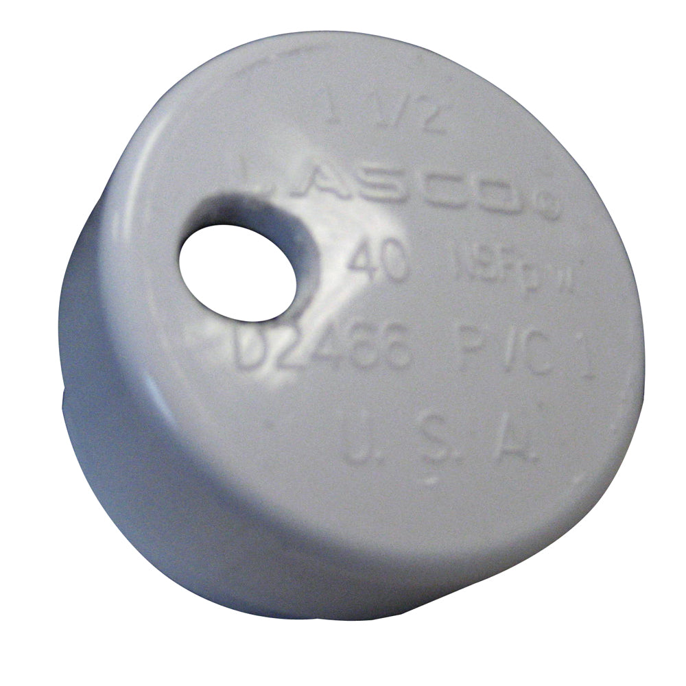 Lee's PVC Drain Cap f/Heavy Rod Holders 1/4