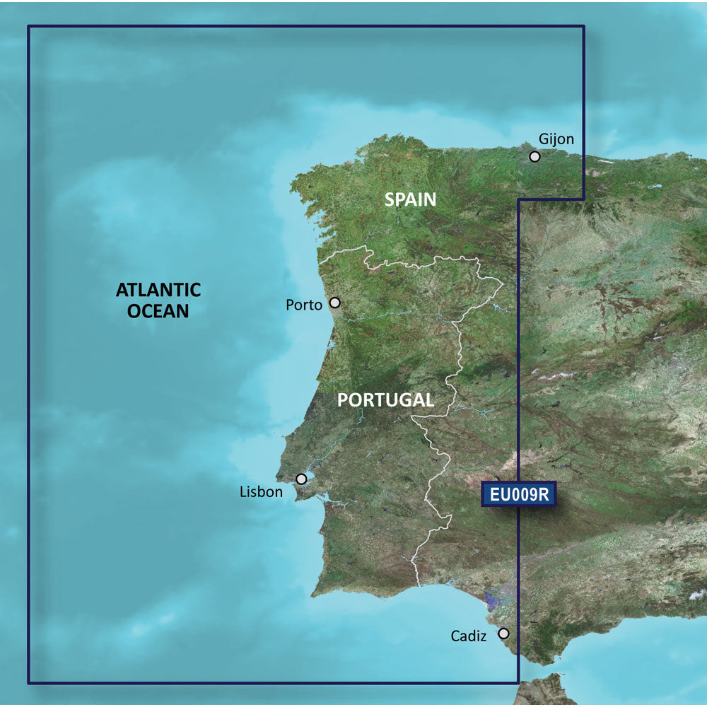 Garmin BlueChart g3 HD - HXEU009R - Portugal Northwest Spain - microSD/SD [010-C0767-20]