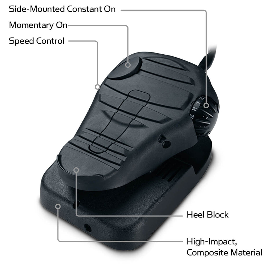 Minn Kota Edge 45 - Latch Door - Foot Control - 12V-45lb-36