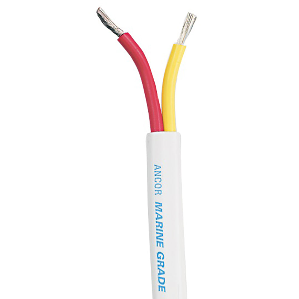 Ancor Safety Duplex Cable - 10/2 AWG - Red/Yellow - Flat - 25' [124102]