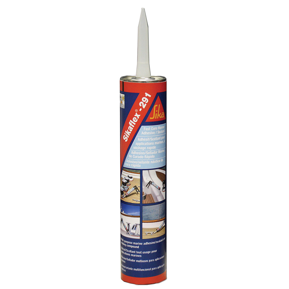 Sika Sikaflex 291 Fast Cure Adhesive Sealant 10.3oz(300ml) Cartridge - White [90919]