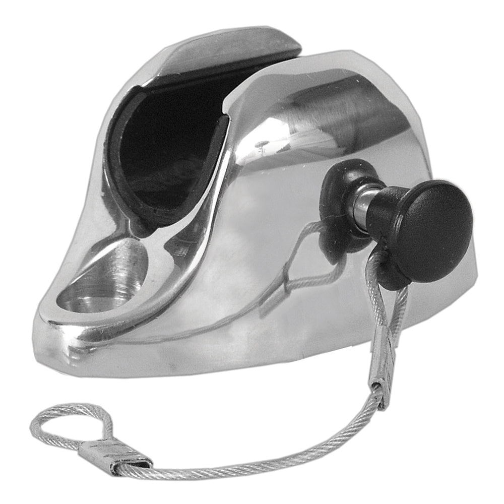 TACO Flat Deck Hinge w/Pin Lanyard - 7/8