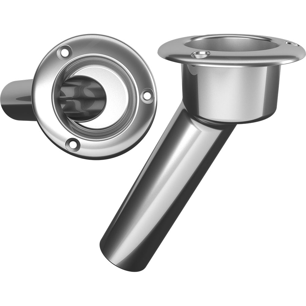 Mate Series Stainless Steel 30 Rod Cup Holder - Open - Round Top [C1030ND]