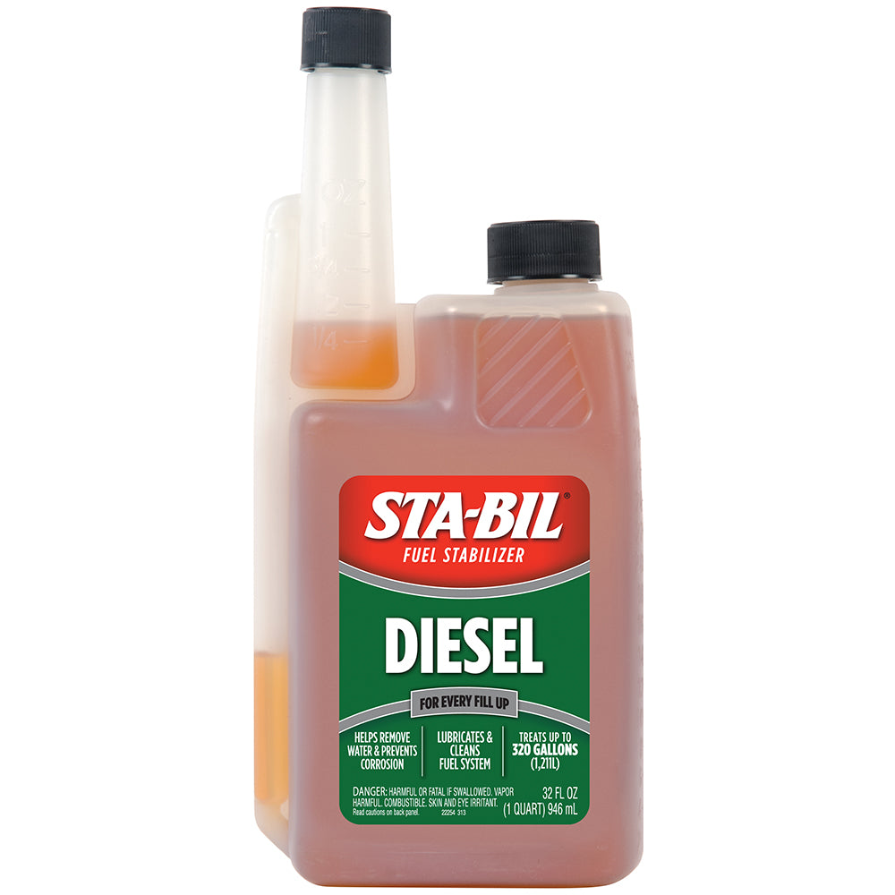 STA-BIL Diesel Formula Fuel Stabilizer Performance Improver - 32oz [22254]