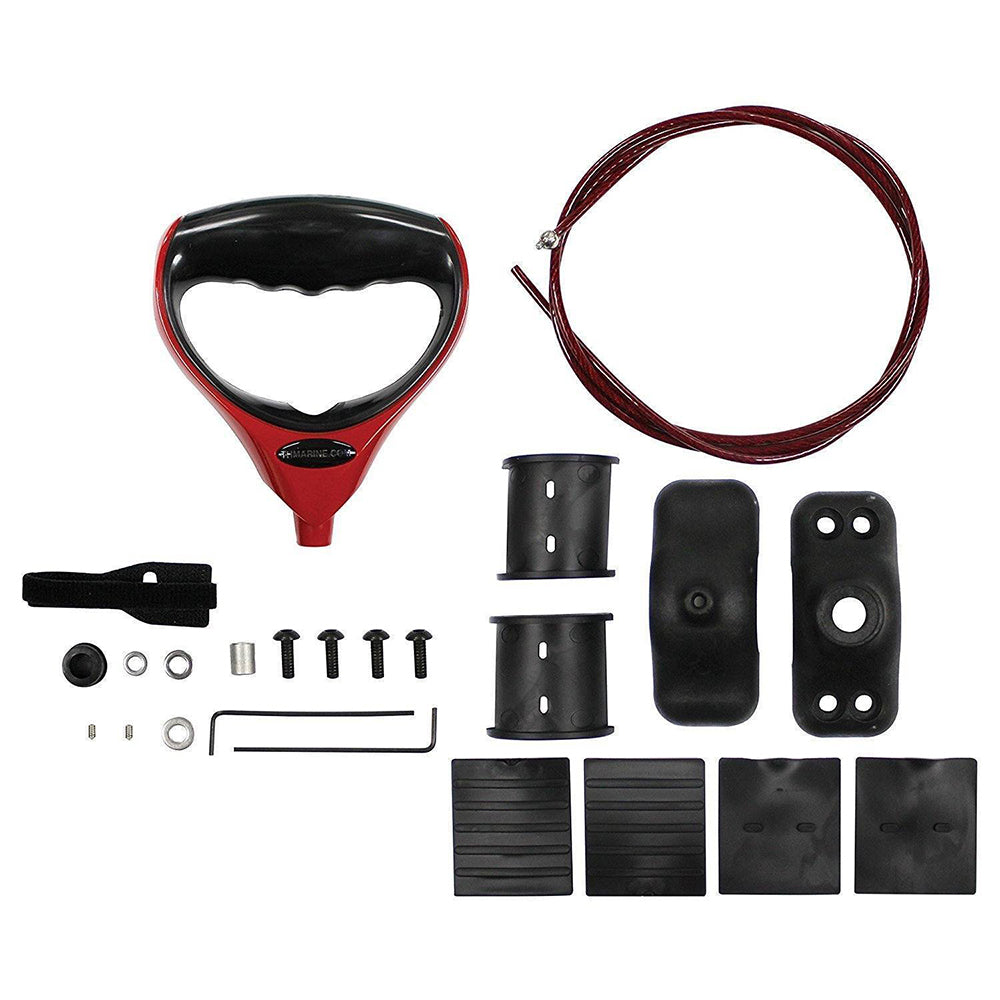 T-H Marine G-Force Trolling Motor Handle Cable w/Trolling Motor Clamp - Red [GFH-CA1R-DP]