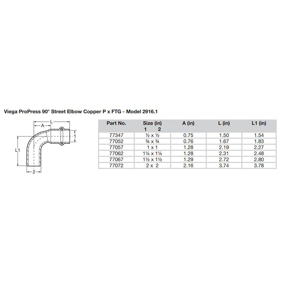 Viega ProPress 1-1/2