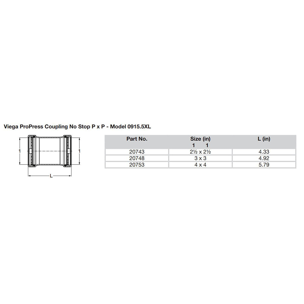 Viega ProPress 2-1/2