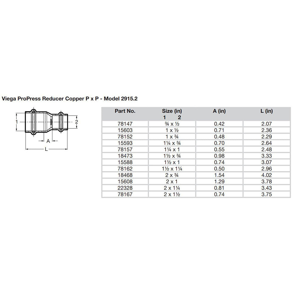 Viega ProPress 1-1/2