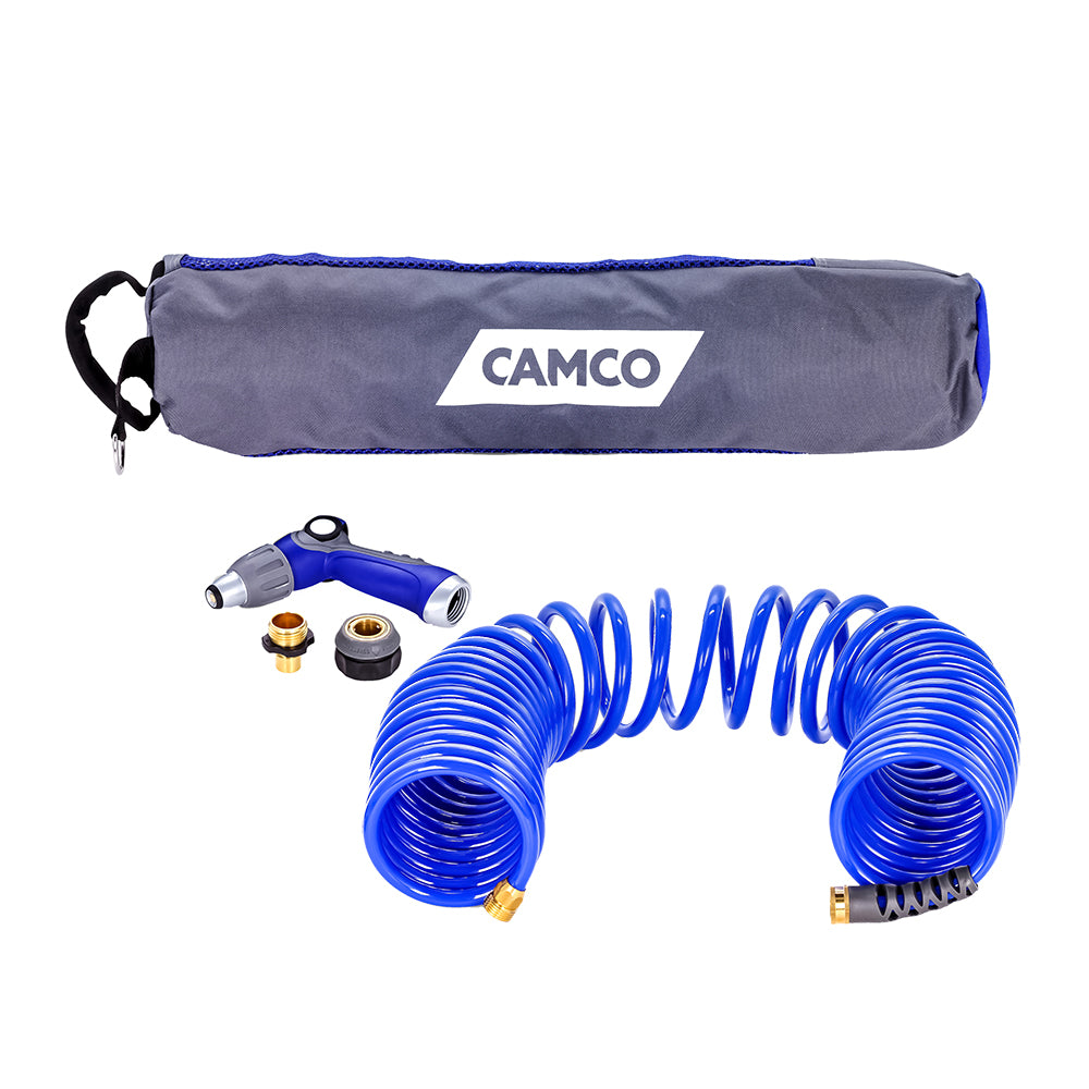 Camco 40 Coiled Hose Spray Nozzle Kit [41982]