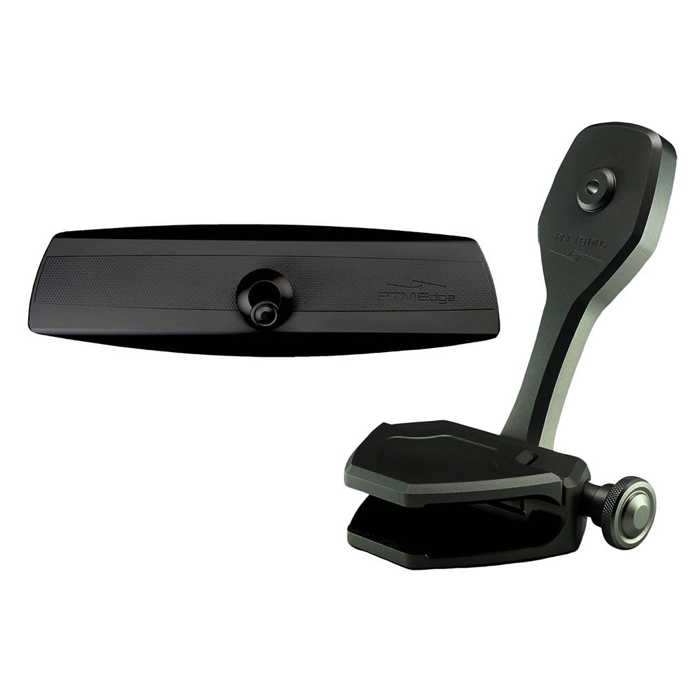 PTM Watersports Mirror/Bracket Kit w/VR-140 Elite Mirror ZXR-300 (Black) [P12848-1300TEBBK]