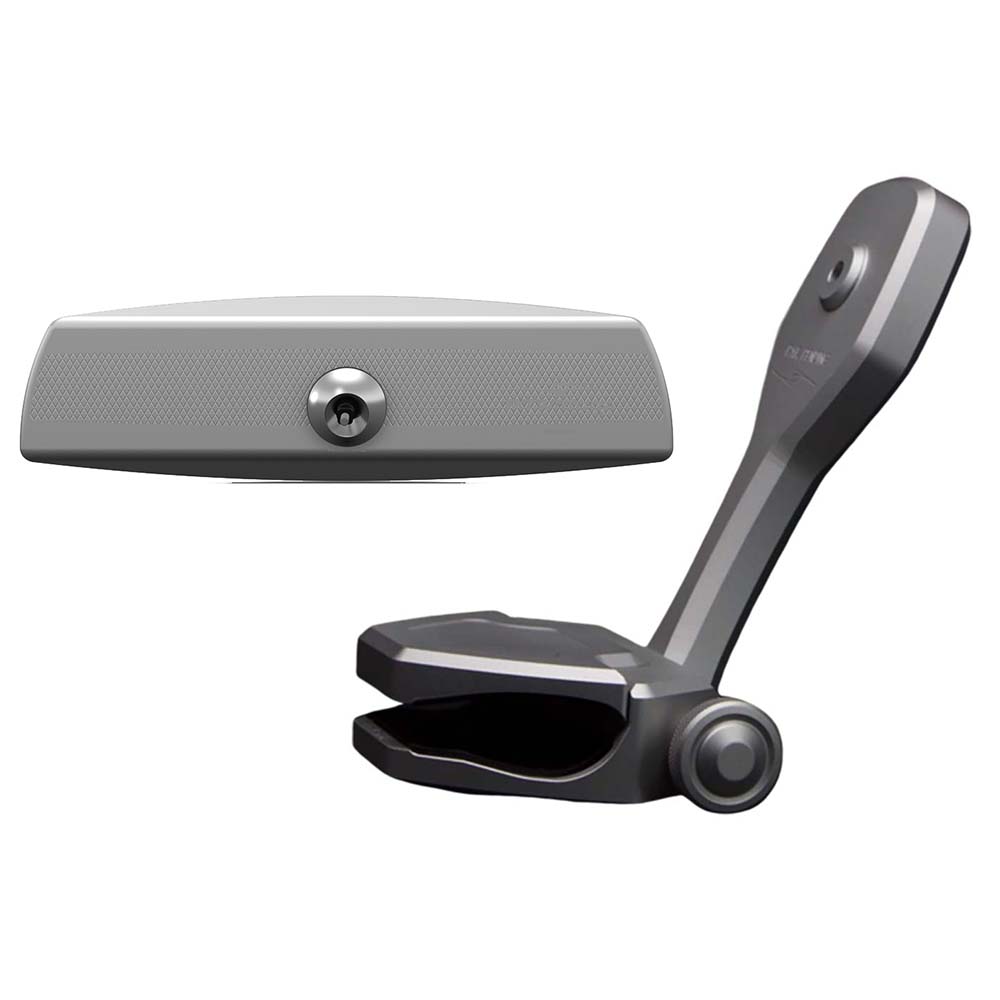 PTM Edge Mirror/Bracket Kit w/VR-140 Elite Mirror ZXR-361 (Titanium Grey) [P12848-1361TEBGR]