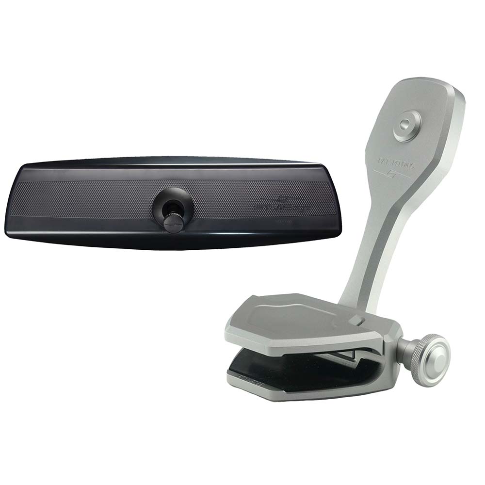 PTM Watersports Mirror/Bracket Kit w/VR-140 PRO Mirror ZXR-300 (Silver) [P12848-2300TEBCL]