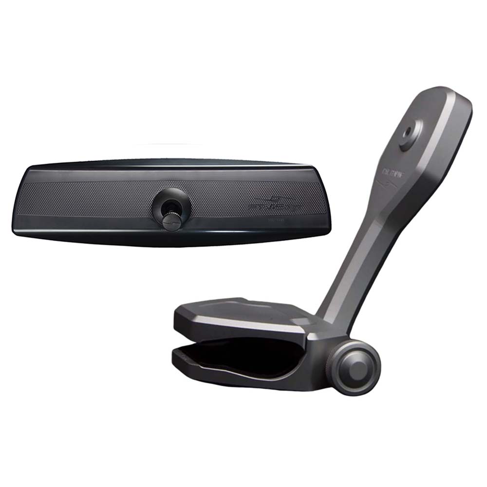 PTM Watersports Mirror/Bracket Kit w/VR-140 PRO Mirror ZXR-361 (Titanium Grey) [P12848-2361TEBGR]