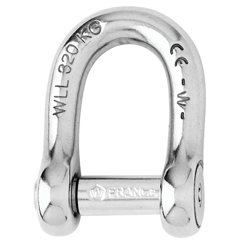 Wichard Self-Locking Allen Head Pin D Shackle - 12mm Diameter - 15/32