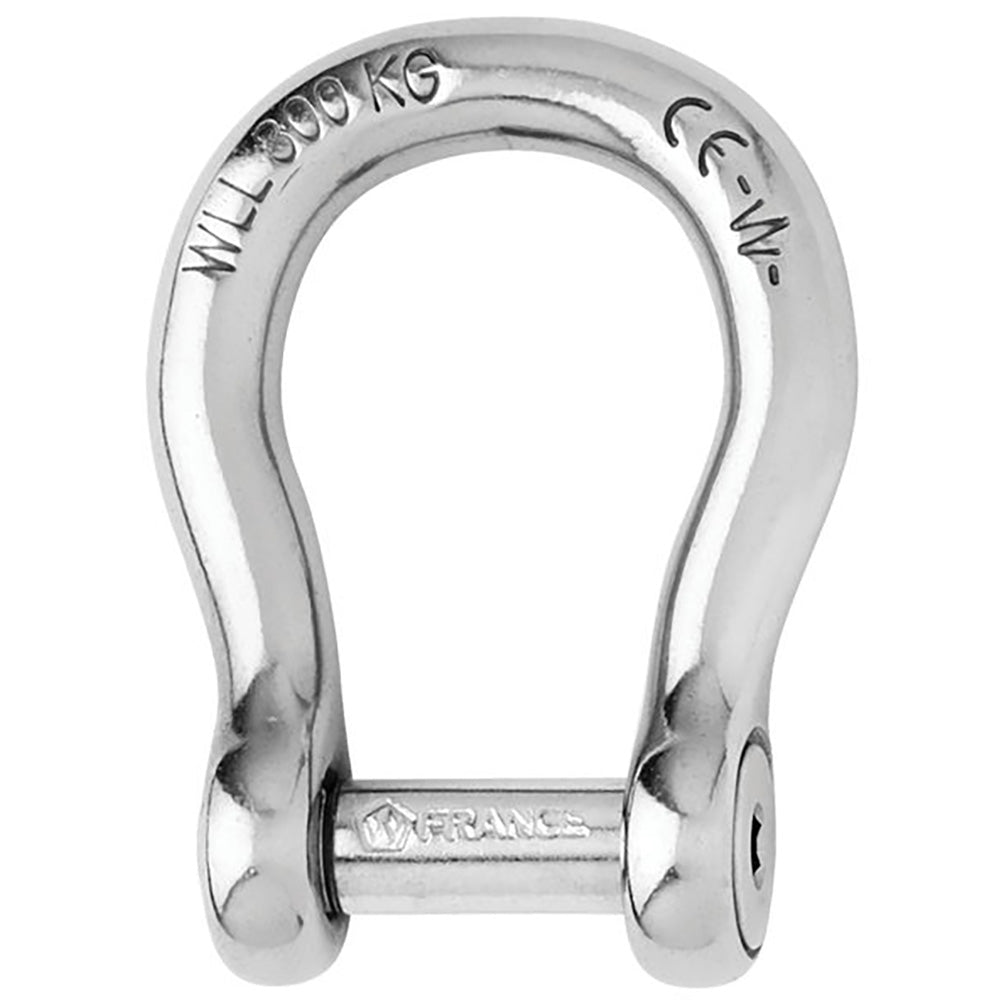 Wichard Self-Locking Allen Head Pin Bow Shackle - 6mm Diameter - 1/4