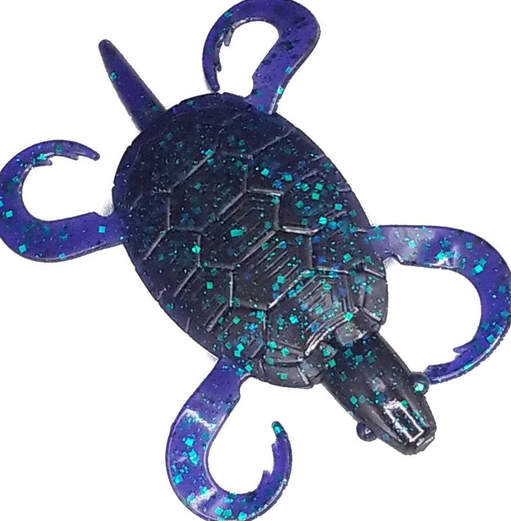 baby sea turtle fishing lure Original Doomzday Turtle 3 in. Soft Plastic Fishing Lure 5-Pk